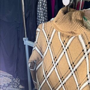 Christina 100% Cashmere Tan Sweater for Women